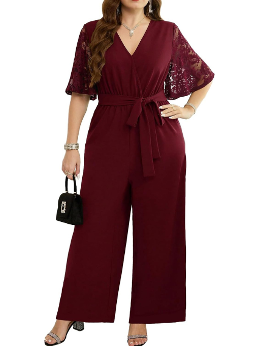 Lace Burgundy