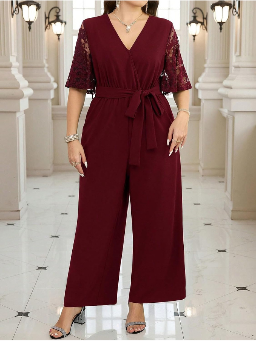 Lace Burgundy