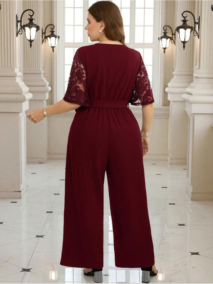 Lace Burgundy