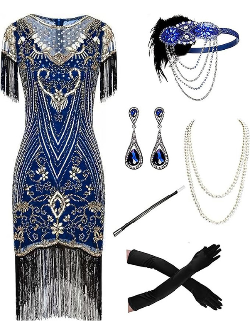 Blue Gold With Accs