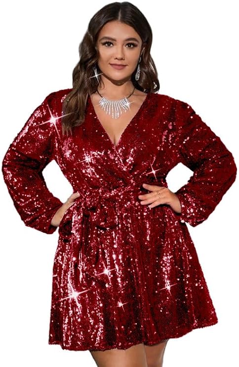 Sequin Red