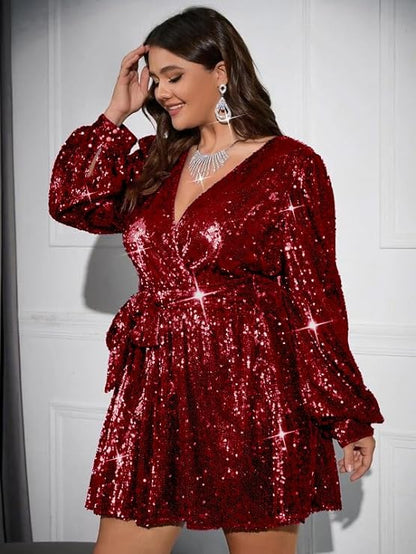 Sequin Red