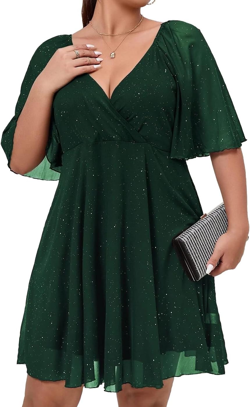 Green Flutter Sleeves