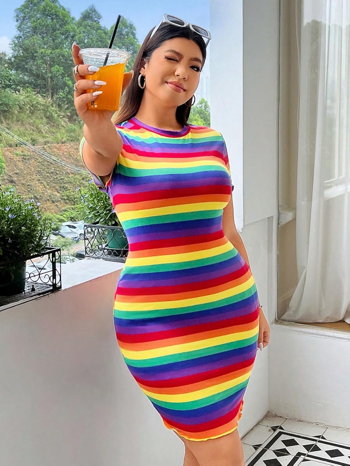 Short Sleeve Rainbow