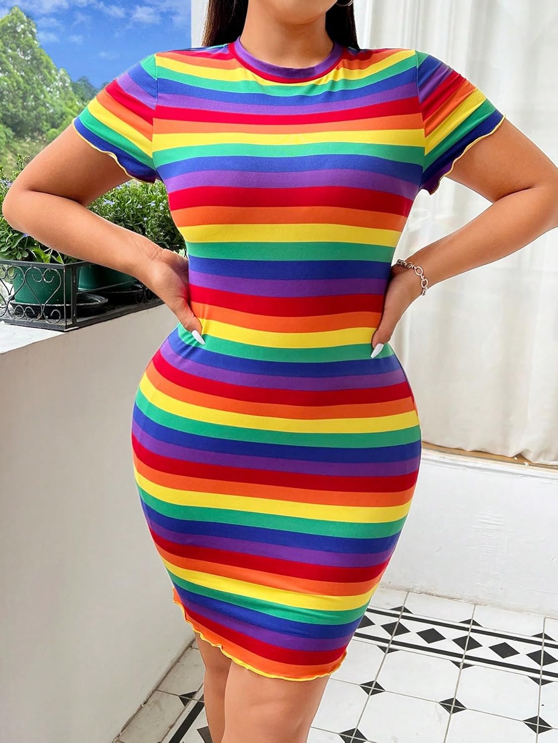 Short Sleeve Rainbow