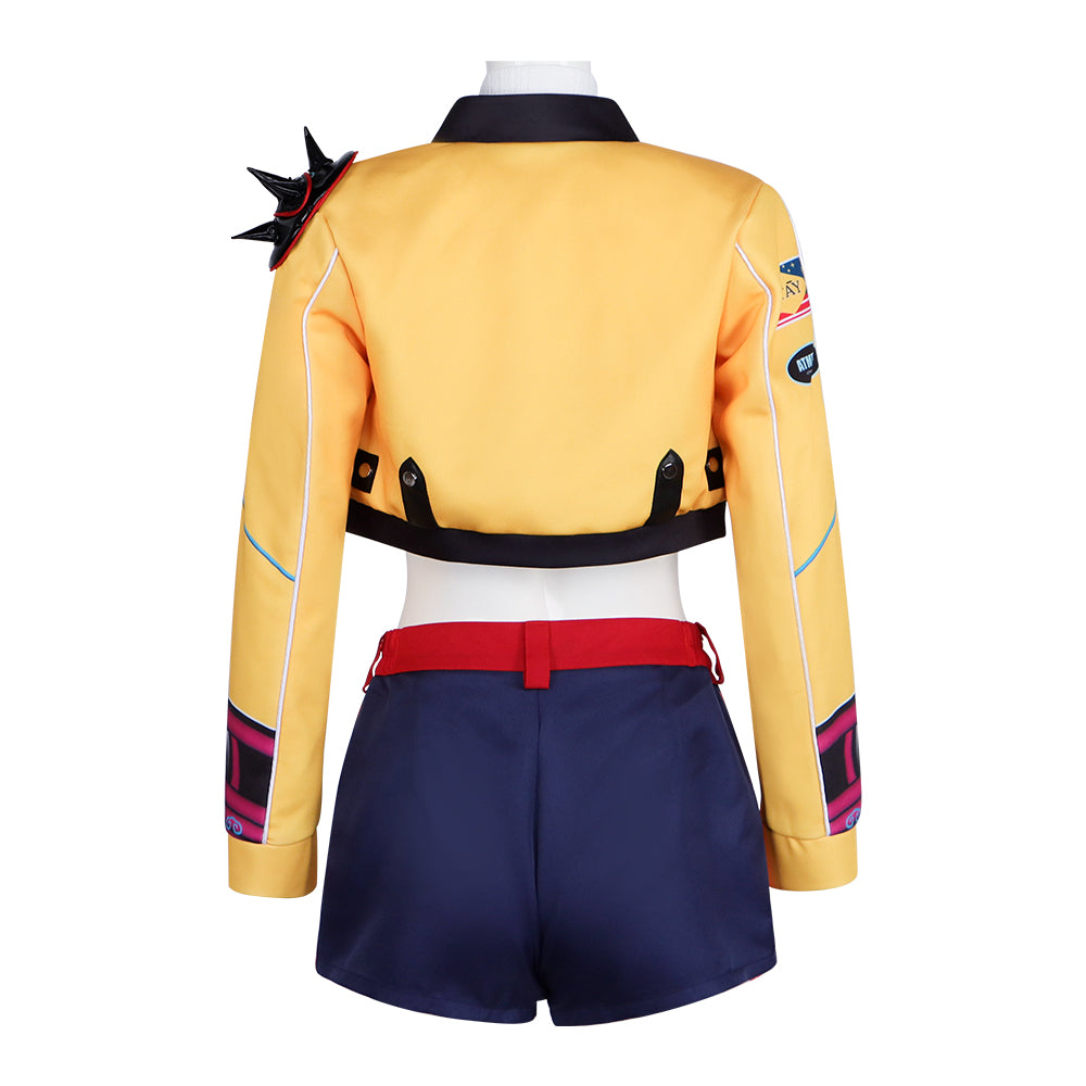KPop Demon Hunters "How it's Done" Rumi Yellow Gold Girls Costume Set Halloween- Kids (Ship from USA Today)